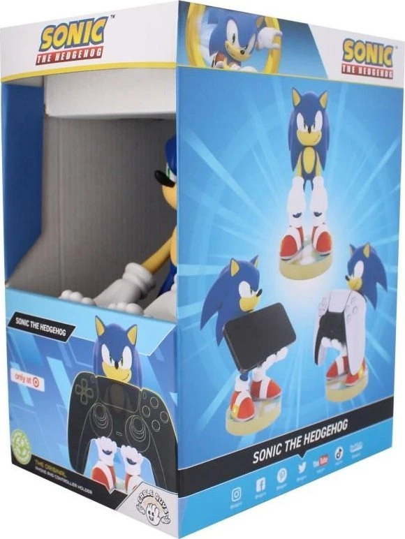 Išskirtinis žaidimų modernus „Sonic“ Cable Guy stovas
