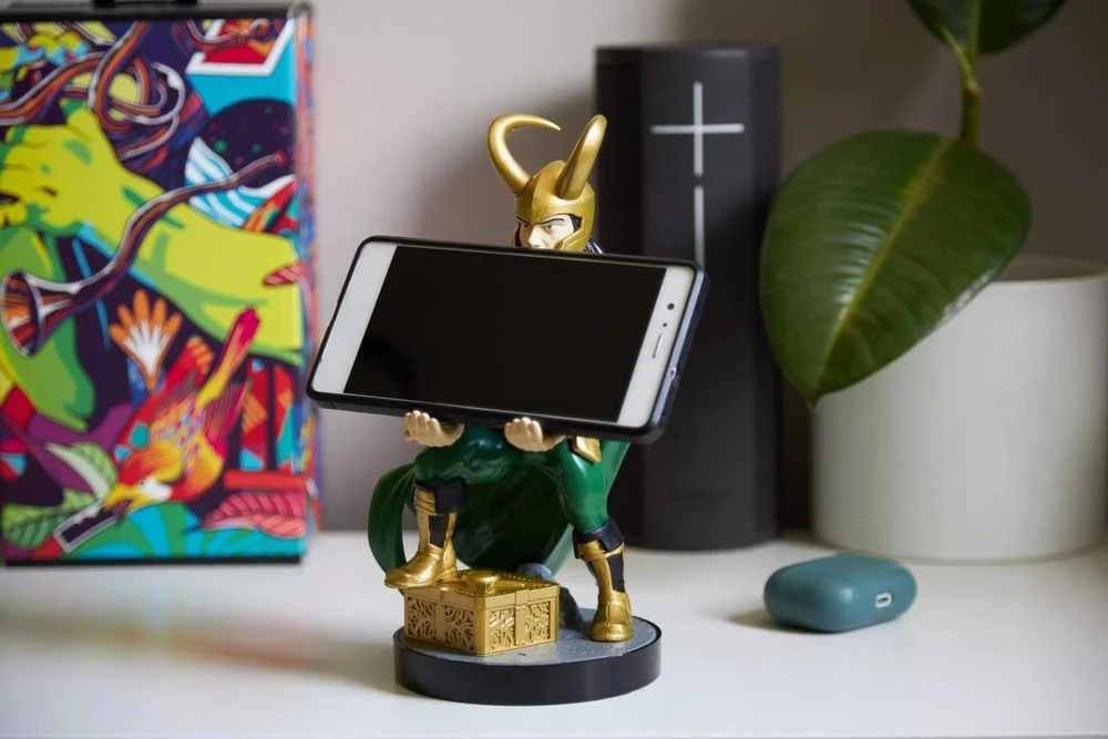 Išskirtinis žaidimų „Marvel Loki Cable Guy“ stovas
