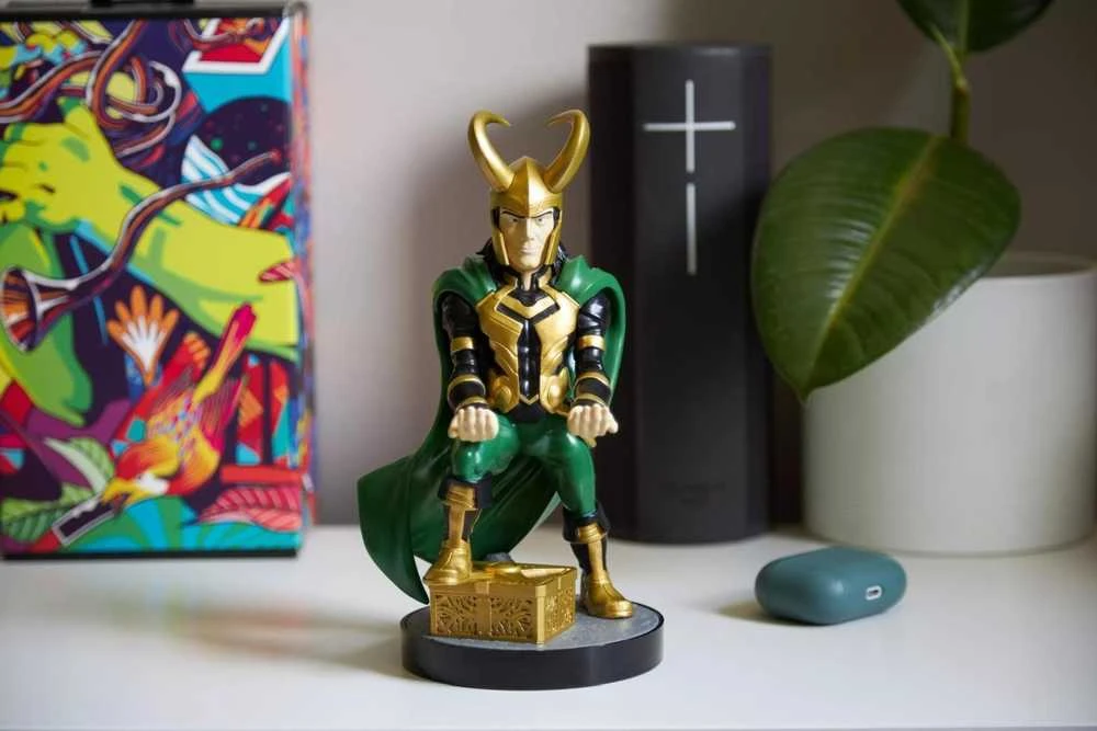 Išskirtinis žaidimų „Marvel Loki Cable Guy“ stovas