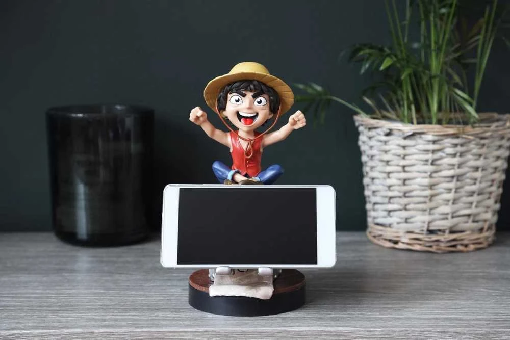 Exquisite Gaming Išskirtinis žaidimų „One Piece“ „Netflix“: Luffy Cable Guy stovai