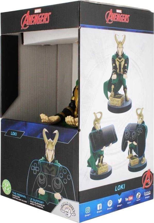 Išskirtinis žaidimų „Marvel Loki Cable Guy“ stovas