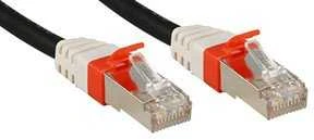Tinklo Kabelis - LINDY Cat.6A S/FTP LSZH Tinklo Kabelis, RJ45, M/M, 500MHz, 26AWG, 20 m, Juodas