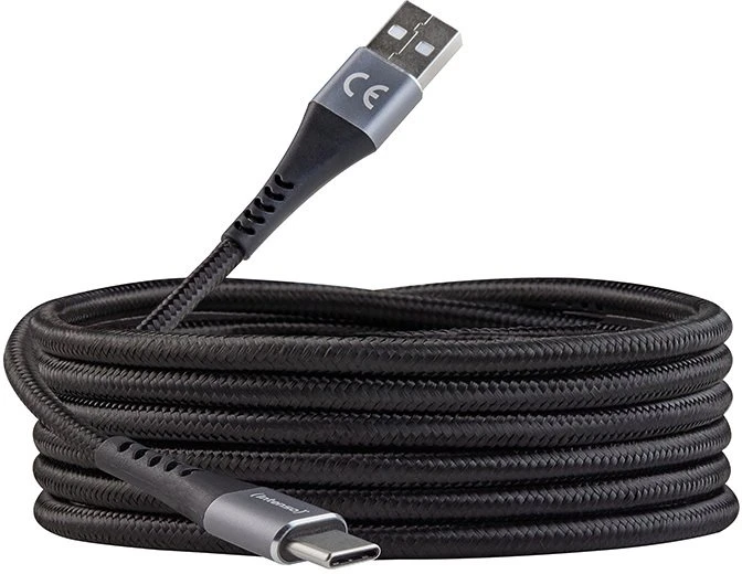 „Intenso A315C“ USB-C įkrovimo / duomenų perdavimo laidas, 1,5 m, greitas įkrovimas iki 60 vatų, juodas, 161 mm, 92 mm, 26 mm, 66 g