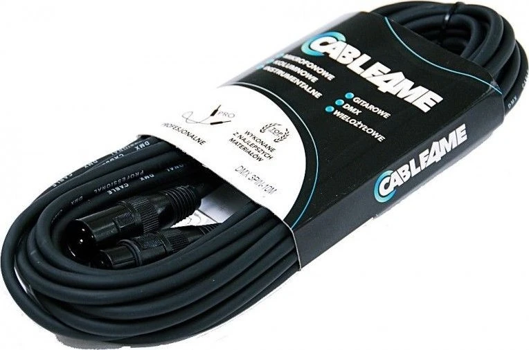 CABLE4ME DMX 3Pin kabelis apšvietimui 10m
