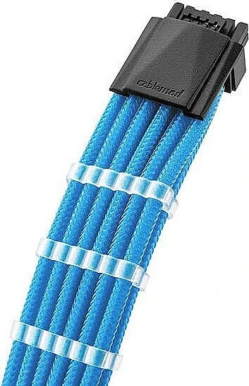 CableMod RT-Series PRO ModMesh 12VHPWR Dual Cable Kit for ASUS/Seasonic – mėlynos spalvos