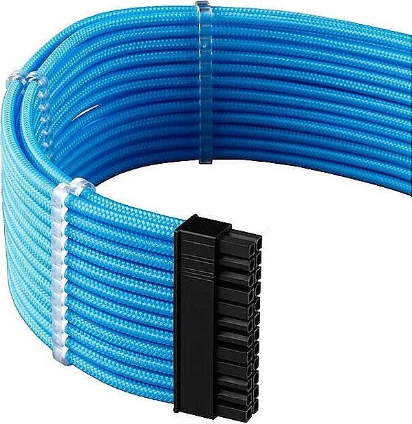CableMod RT-Series PRO ModMesh 12VHPWR Dual Cable Kit for ASUS/Seasonic – mėlynos spalvos