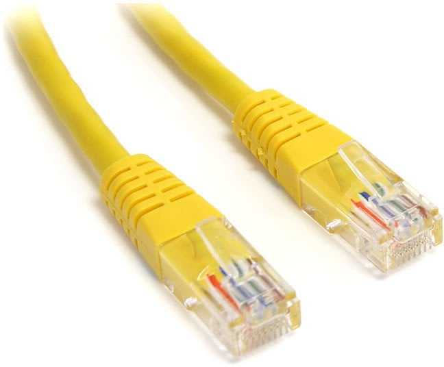 Cables to go Cable Company UTP Komutacinis kabelis, 5 m, Geltona