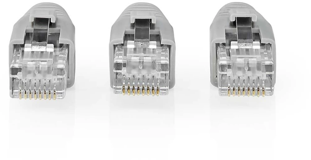 Nedis Kištukas RJ45 (8P8C) Pass Through CAT6 UTP kabeliui (10 vnt)