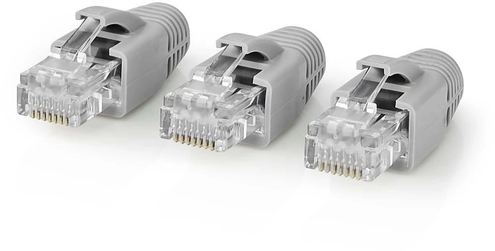 Nedis Kištukas RJ45 (8P8C) Pass Through CAT6 UTP kabeliui (10 vnt)