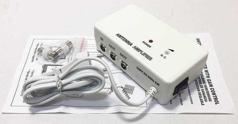 Cabletech Antenos signalo stiprintuvas 20dB
