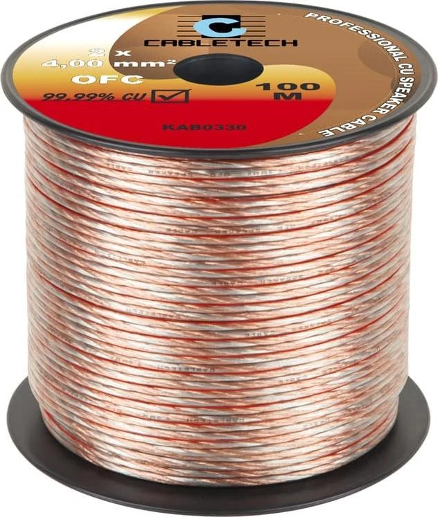 Cabletech OFC garsiakalbio kabelis 4 mm