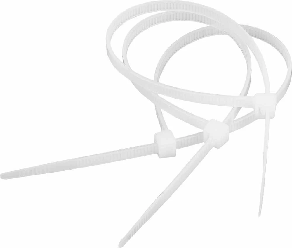 Kabelio juosta 4.8 mm/30 cm balta Cabletech 50 vnt.