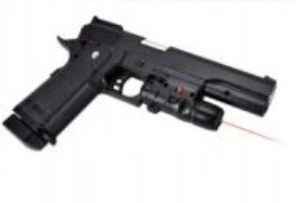Cabotoys Gramar Pistolet na kulki ze wiatłem maišelis 08708