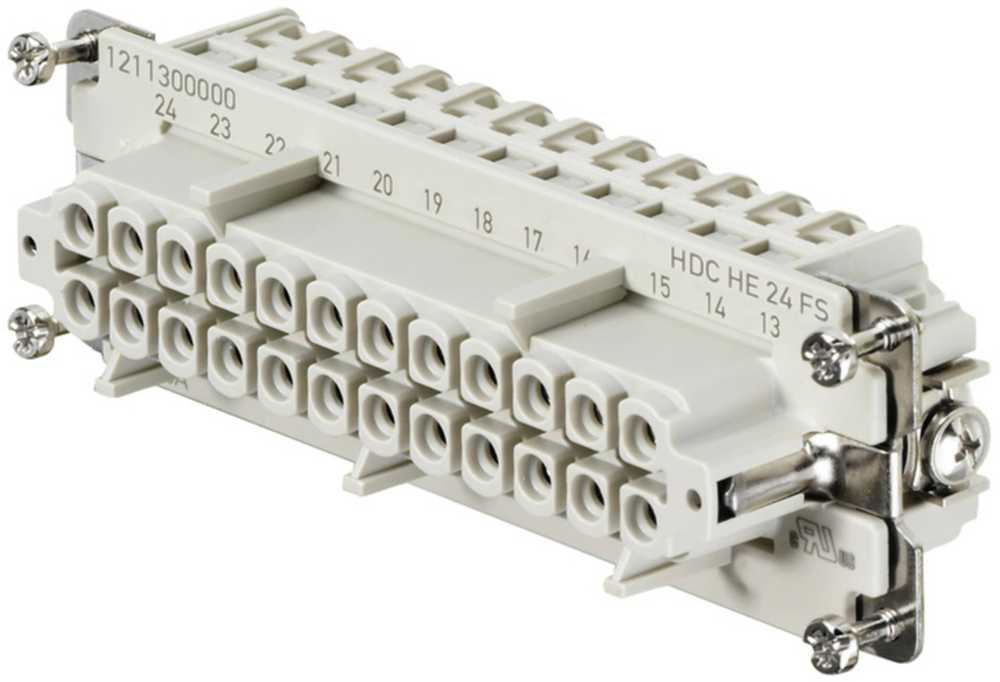 Cabur Srieginė jungtis HDC HE 24 FS 1211300000