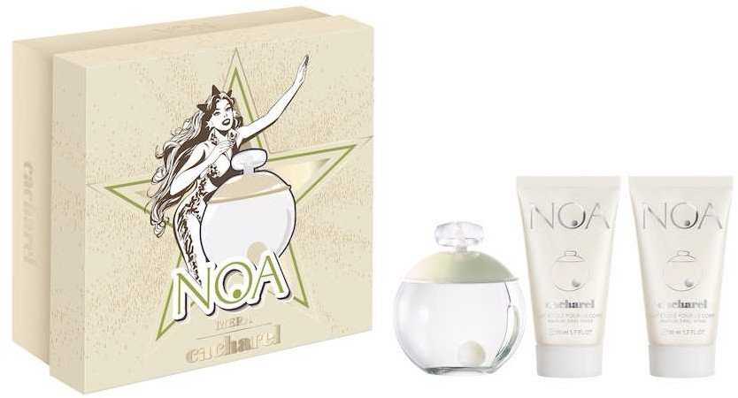 Cacharel Noa rinkinys moterims (kvepalai EDT, 100 ml + kūno losjonas 2 x 50 ml)