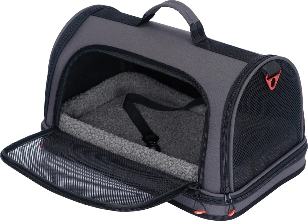 ZOLUX Nomad M – augintinių nešiojimo krepšys šunims ir katėms – 44,5 × 28 × 25 cm