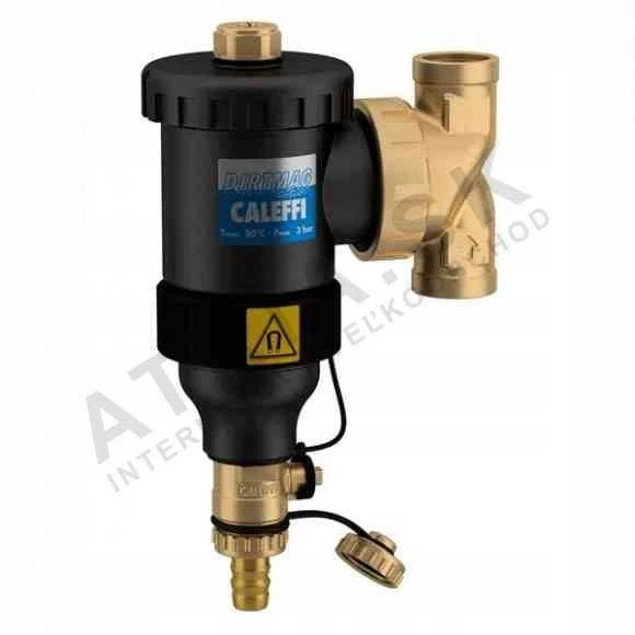 Caleffi DIRTMAG® – nešvarumų separatorius su magnetu. Jungtys su vidiniu sriegiu 1