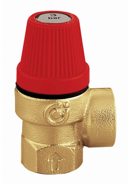 Caleffi APSAUGINIS VOŽTUVAS 1/2" 3 BAR