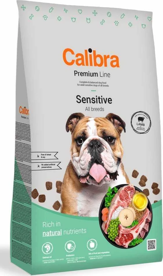 CALIBRA Dog Premium Sensitive sausas šunų ėdalas - 12 kg