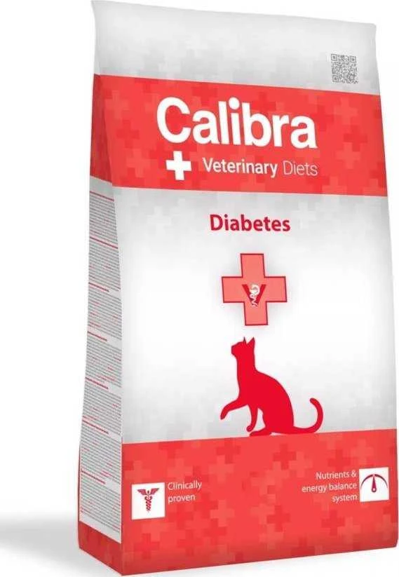 Kačių Maistas - CALIBRA VD Kačių Diabetinis Sausas Maistas 2kg Vištienos Skonio