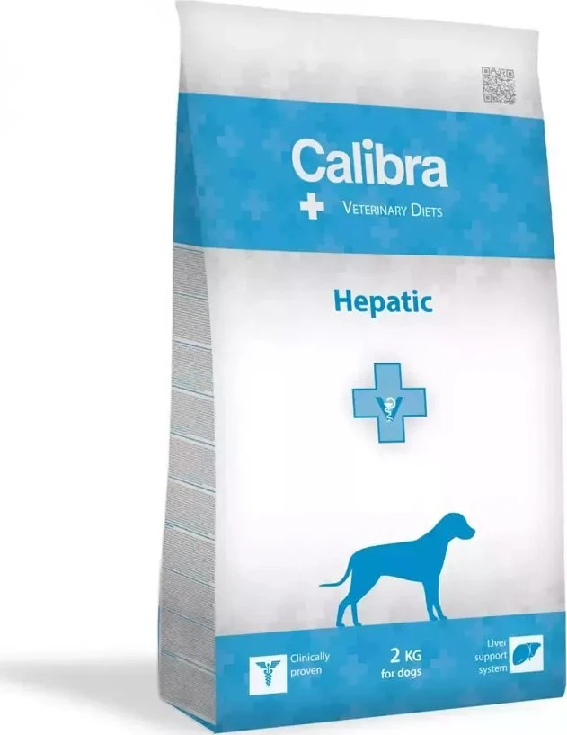 Šunų Maistas - CALIBRA VD Hepatic Sausas Šunų Maistas 2kg Be Glitimo Su Lašiša