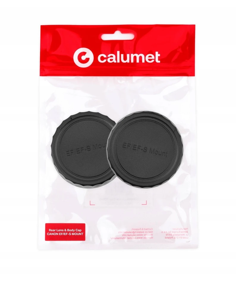 Dekielek Calumet Calumet galinio objektyvo ir korpuso dangtelių rinkinys - Fujifilm X tvirtinimas