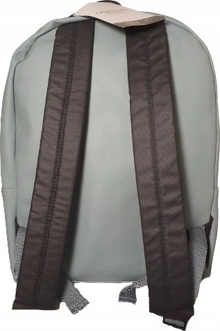 Calvin Klein, Mokyklinė, Poliuretano, Tekstilinė Kuprinė, Pilka, Kelioninė, Unisex