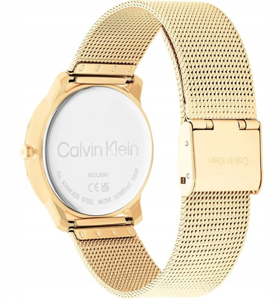 CALVIN KLEIN Ikoniškas tinklinis moterims laikrodis 25200034 + DĖŽUTĖ
