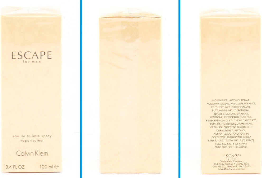 Kvepalai vyrams Calvin Klein Escape Men EDT, 100 ml