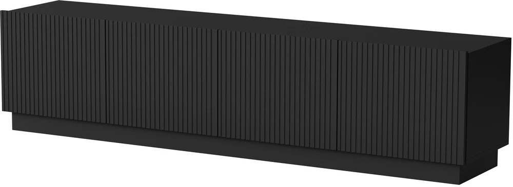 Laikiklis Cama Meble Cama LIVERTI TV cabinet 200x42x48 juodas