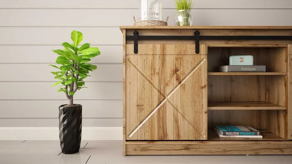 Cama Meble Komoda - GRANERO 160x80x35 Wotan ąžuolas