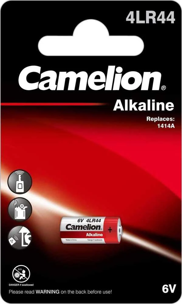 Šarminė baterija Camelion 4LR44 6V 476A, 4LR44, PX28A, 544A , A544