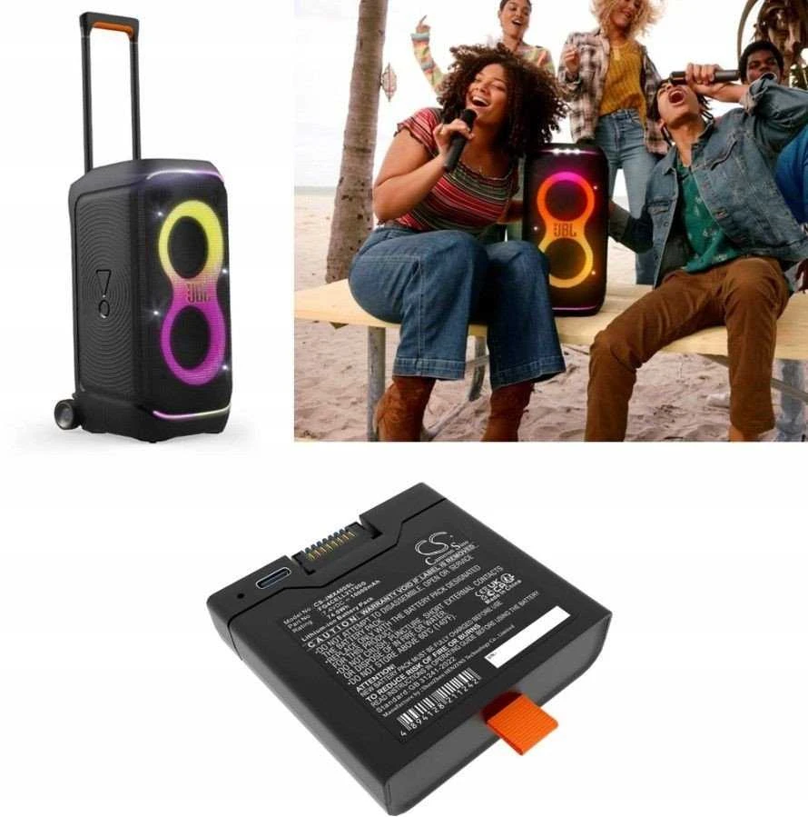 Cameron Sino Baterijos akumuliatorius t. FG4CELL21700G, skirtas JBL PARTYBOX CLUB STAGE 320 XTREME 4 / CS-JMX400SL