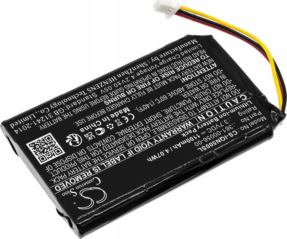 Cameron Sino akumuliatoriaus baterijos tipas 523450a1 361-00056-00 361-00056-50 Do Mitac Mio Spirit 8500 Lm / Garmin Nuvi 30 50 52 55 55 5 51 Lm Lmt / Cs0iqn