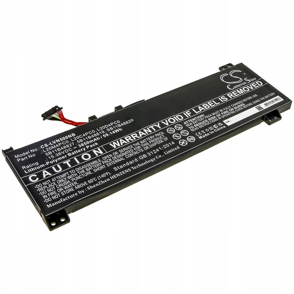 Cameron Sino Baterija 5b11b48819 Tipo Baterija, Skirta Lenovo Ideapad Gaming 3 / Legion 5 / Cs-lvn500nb
