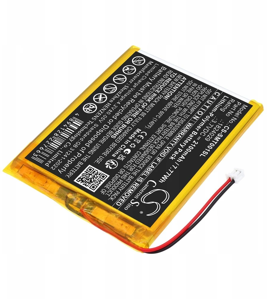 Cameron Sino Baterija Akumuliatorius 18024029 1824029 Skirtas Somfy Tahoma Pad IO Tahomi Pad IO / Cs-smt001sl (SB11869)
