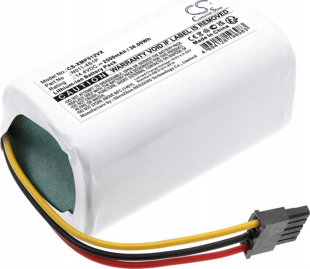 Cameron Sino Akumuliatorius Bateria 260V-4S1P N011-4S1P do Xiaomi Mi Robot vakuuminis Mop 2 Lite / CS-XMP512VX