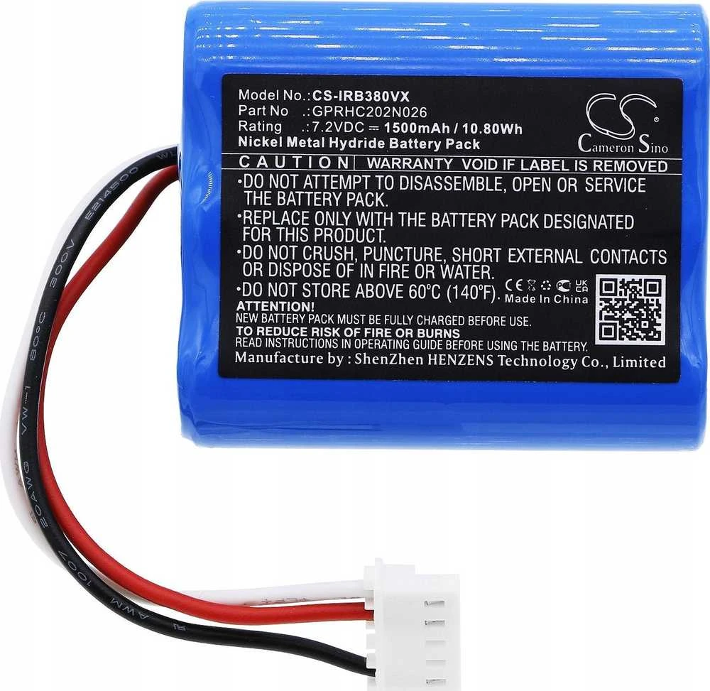 Cameron Sino Akumuliatorius Bateria 4409709 Do Irobot Braava 380 380t 381 2000 300 5200b / Cs-irb380vx