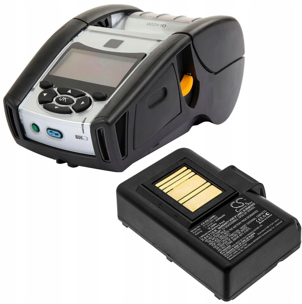 Cameron Sino Baterija Btry-mpp-34ma1-01, skirta Zebra Zq610 Zq620 Qln220 Qln320 (Cs-zql220bl)