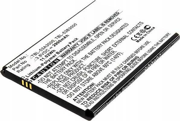 Cameron Sino Akumuliatorius Bateria Typ Tbl-53b3000 Tbl-53a3000 Do Tp-link M7650 / 2900 Mah / Cs-ttr765sl