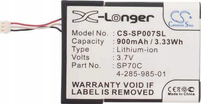 Cameron Sino Akumuliatorius Bateria Typ Sp70c 4-285-985-01 Do Sony Psp E1000 E1008 E1002 / Cs-sp007sl