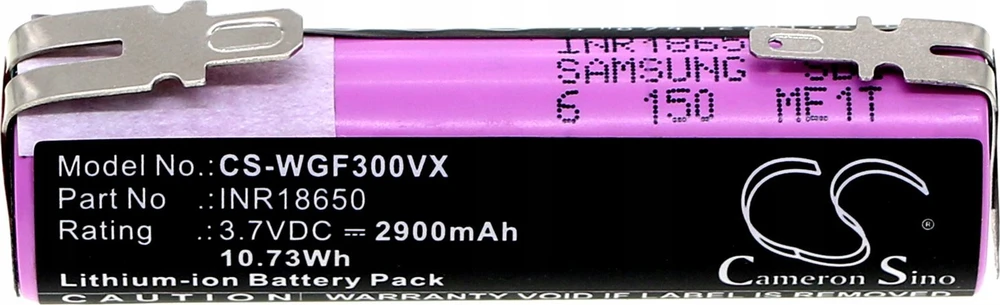 Cameron Sino Akumuliatorius Bateria Typ Wolf Garten Inr18650 Atika 302380 Steinel 4007841334208 Do Karcher Alpina Bosch Medion / Cs-wgf300vx
