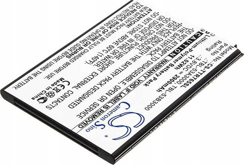 Cameron Sino Akumuliatorius Bateria Typ Tbl-53b3000 Tbl-53a3000 Do Tp-link M7650 / 2900 Mah / Cs-ttr765sl