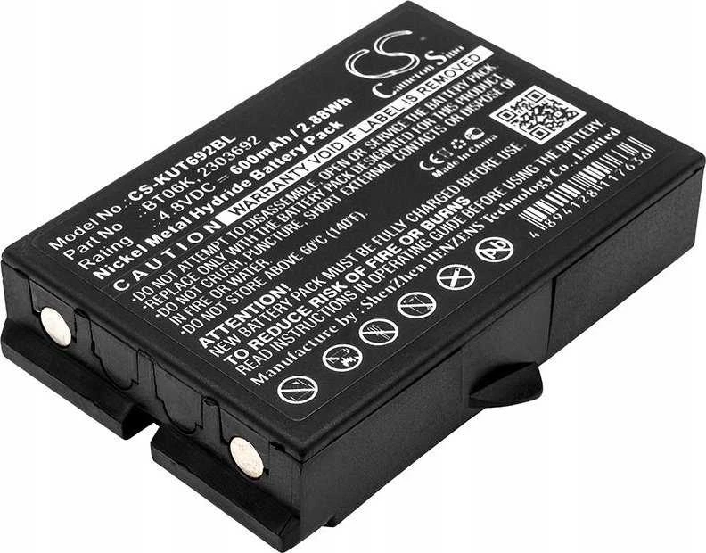 Baterija Danfoss / Ikusi BT06K, 2303692, FUA49 4,8V 600mAh TM70, TM70/1, T70/2, T71, T72, RAD-TS, RAD-TF