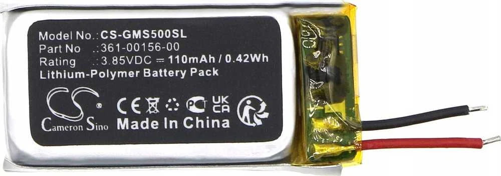 Cameron Sino Akumuliatorius Bateria Typu 361-00156-00 Do Išmanusis laikrodis Garmin Vivosmart 5 / Cs-gms500sl