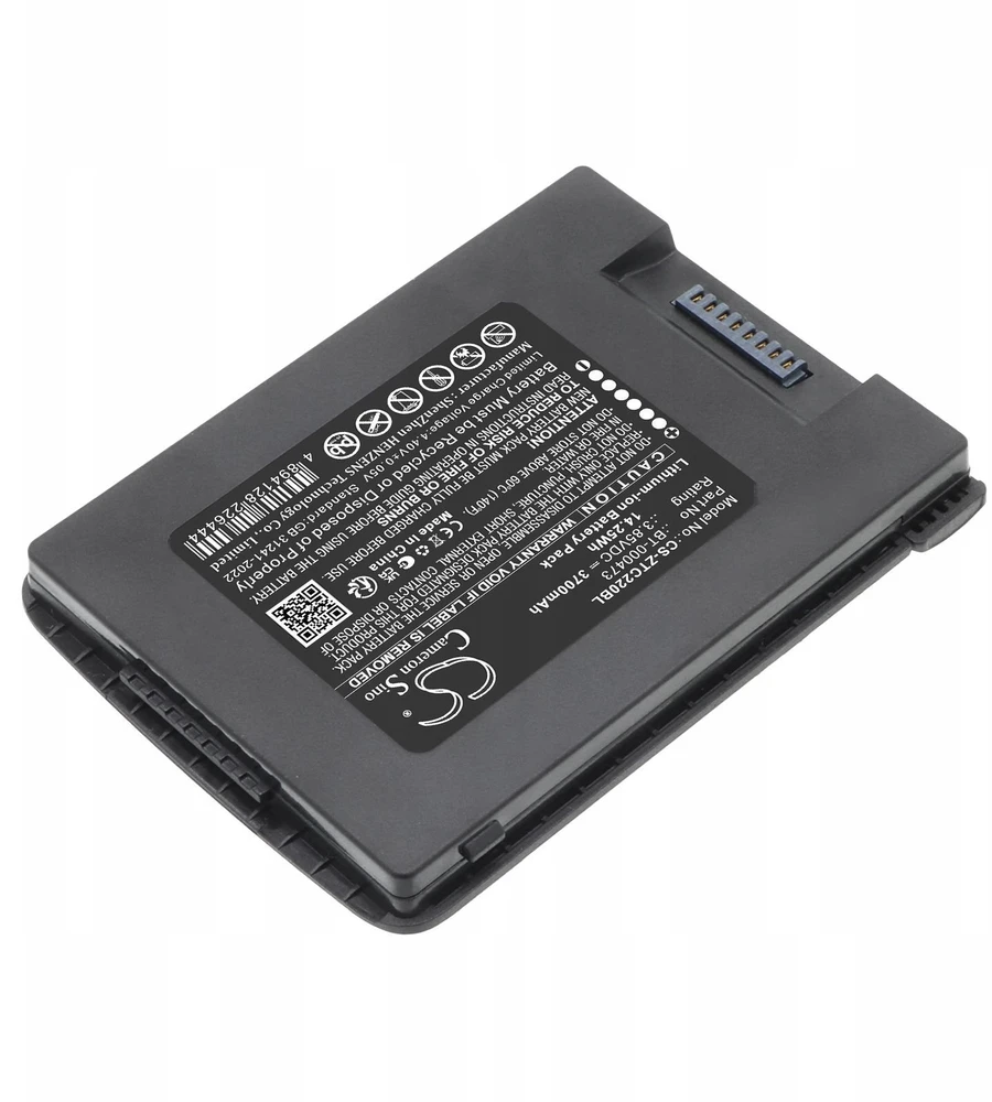 Cameron Sino Akumuliatorius Baterija Tipo Bt-000473 Btry-tc2l-2xmaxx-01 Skirta Zebra Tc27 Tc22 / Cs-ztc220bl (SB11859)