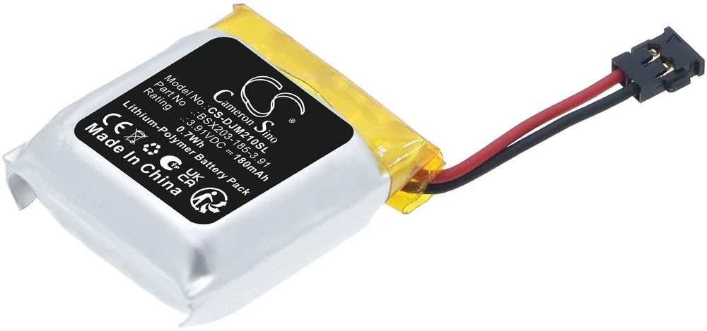 Cameron Sino BSX203-185-3.91 tipo akumuliatorius, skirtas DJI Mic Mini 2s 2 S / 180 mAh / Cs-djm210sl (SB12388)