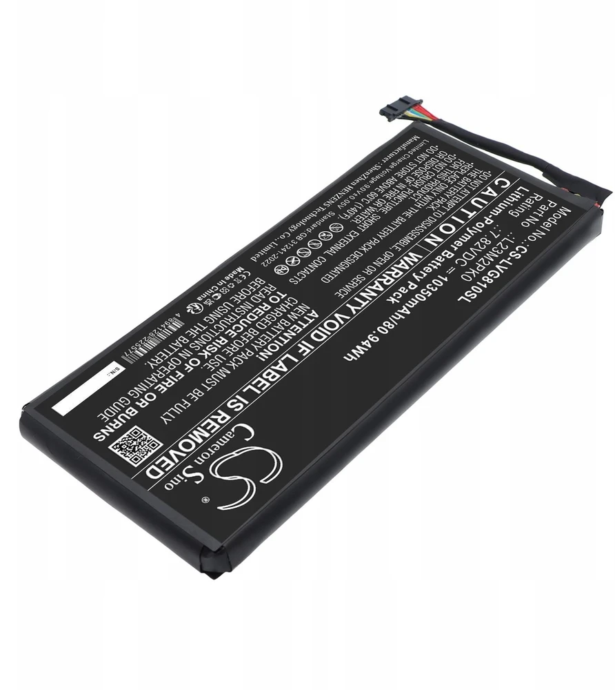 Cameron Sino Akumuliatorius Bateria Typu L13b2pk0 L23m2pk0 konsolei Lenovo Legion Go 8apu1 / Cs-lvg810sl