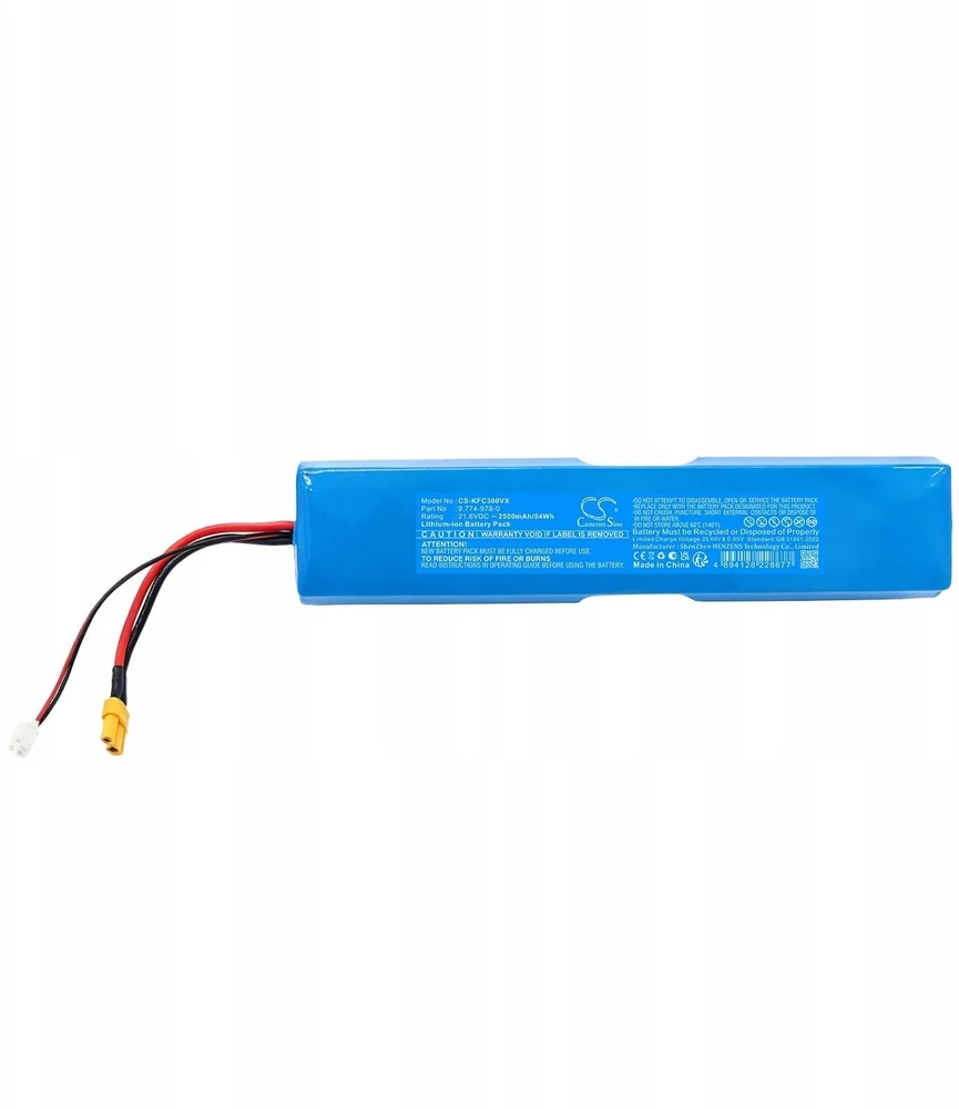 Cameron Sino Akumuliatorius Baterija Tipo 9.774-978-0 Karcher Fcv 3 Vacuum Mop 2500mah / Cs-kfc300vx (SB11874)