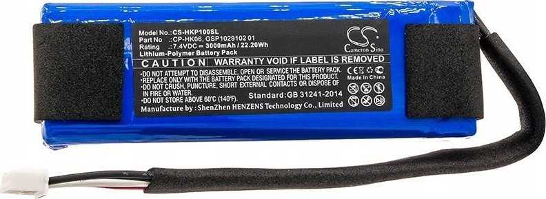 Laikiklis Akumuliatorius Bateria Typu Cp-hk06 Do Harman Kardon Go Play / Go Play Mini / Go+ Play / Cs-hkp100sl